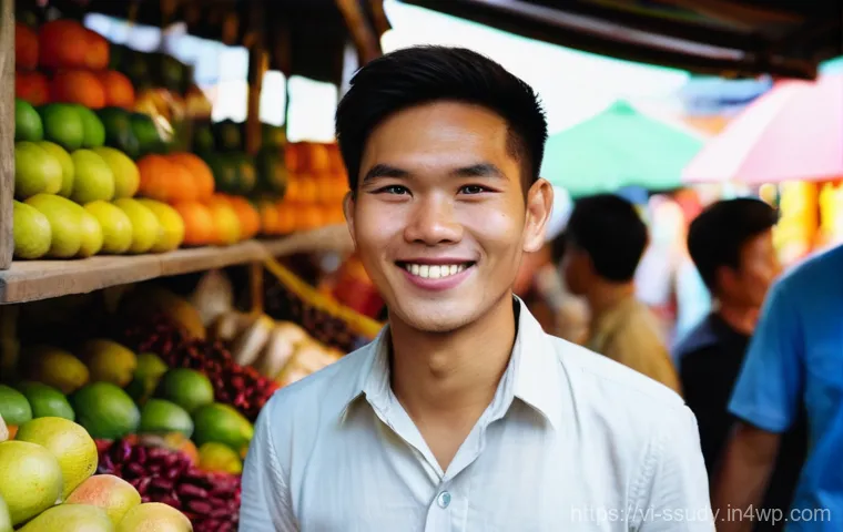 몰입형 학습 환경에서의 문화 교류 기회 - **Prompt:** A diverse group of five young adults (a Vietnamese male, a European female, an African m...