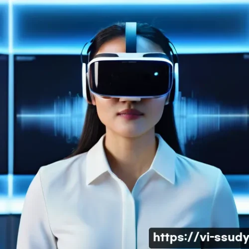 몰입형 학습을 위한 리더십 개발 전략 - **Immersive Leadership Training:** A diverse group of four Vietnamese business leaders (two male, tw...