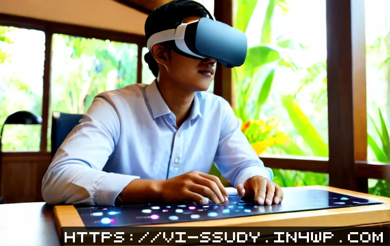 Home 17 몰입형 학습을 위한 혁신적인 아이디어 - Photorealistic immersive learning scene in a modern Vietnamese home study room, Vietnamese universit...
